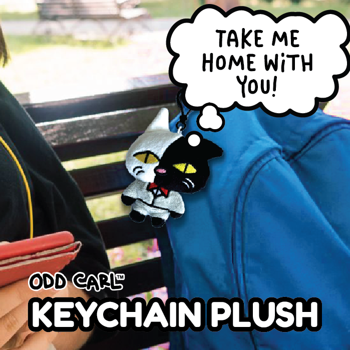 Odd Carl Keychain Plush
